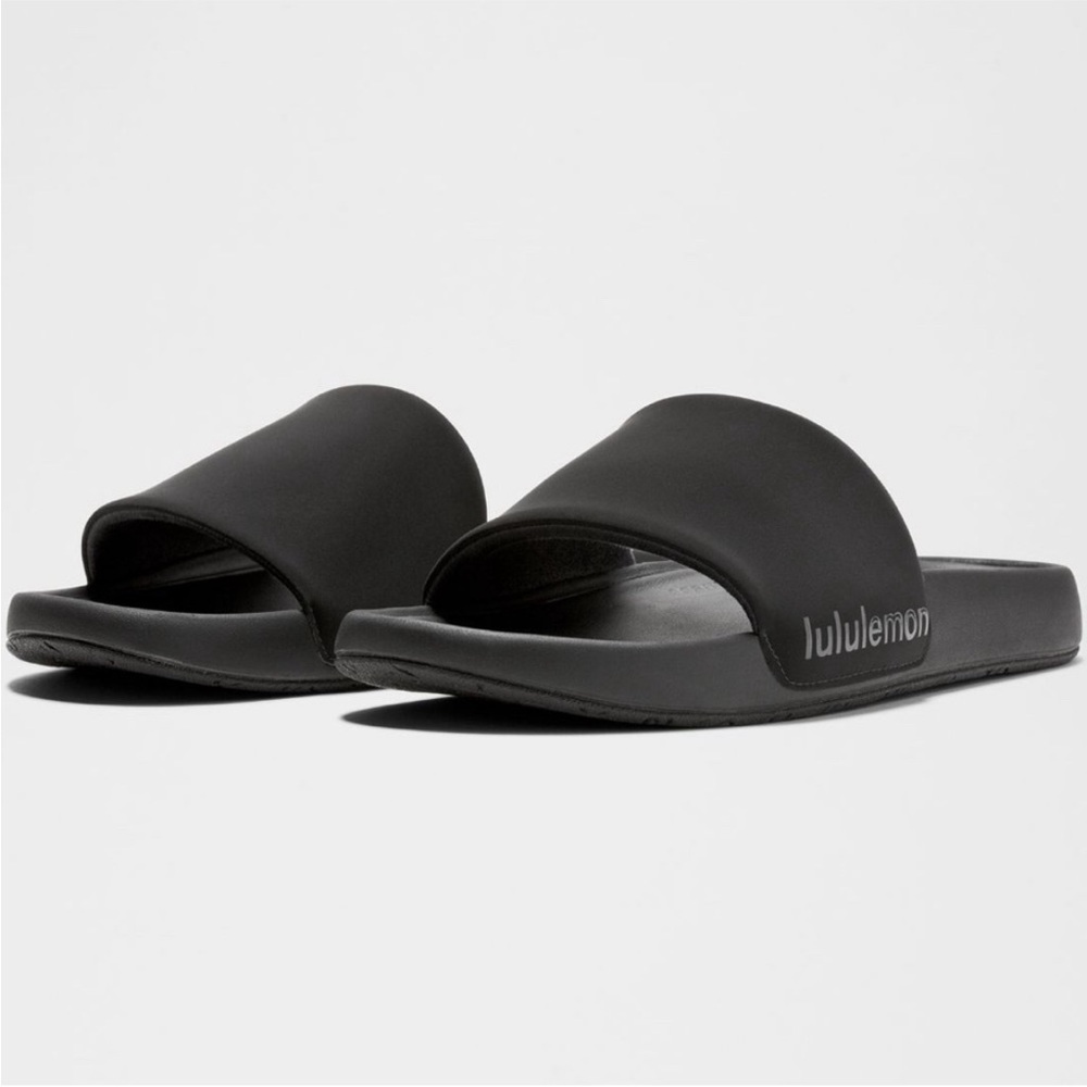 Lululemon Men’s Black (Restfeel) Slide Sandals 13